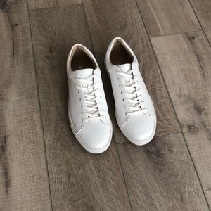 ✨Last Chance✨Men Unlisted Genuine Leather White Casual Tennis